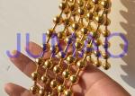 Architectural 8mm Stainless Steel Ball Chain , Hotel Metal Ball Chain Room
