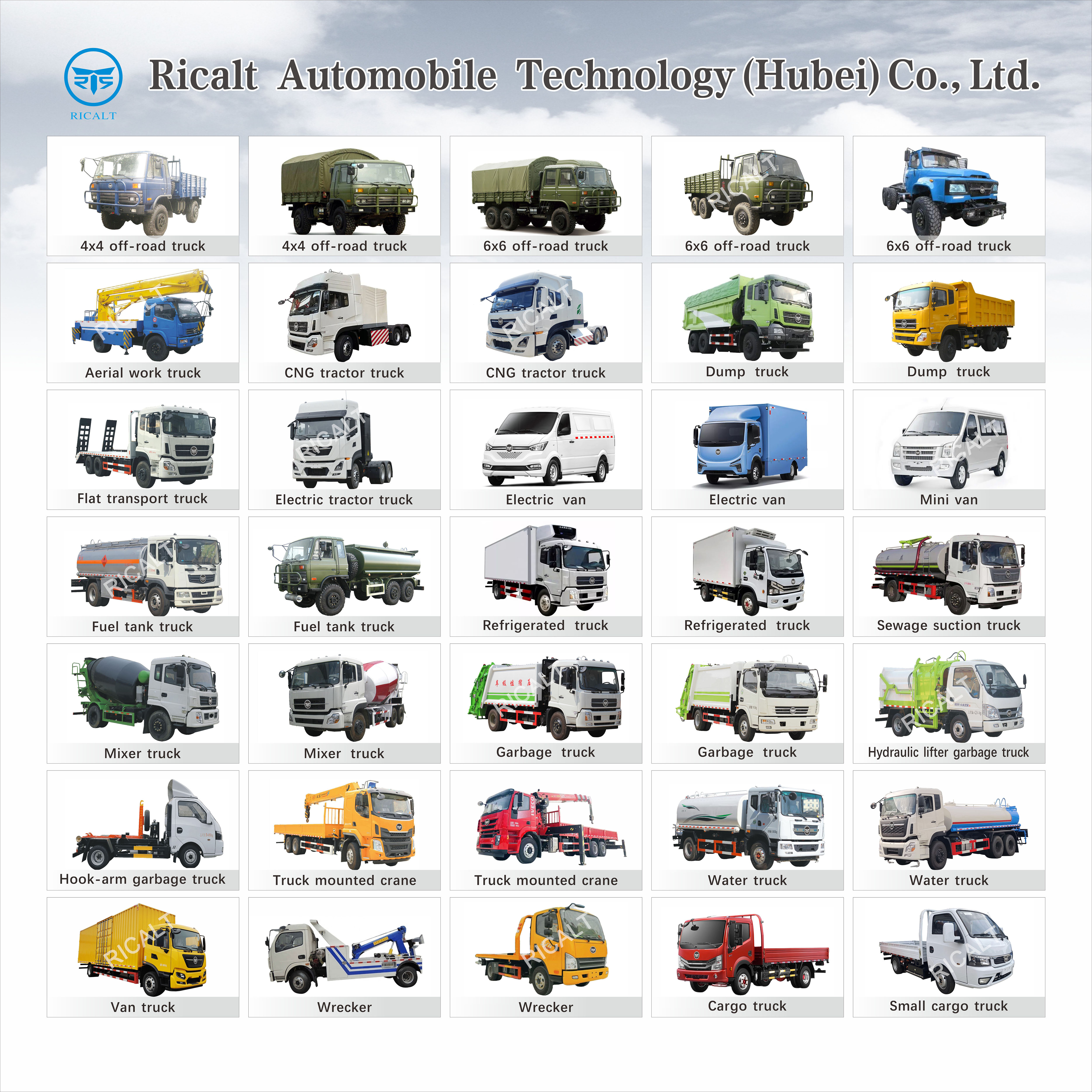 Optional Size Awd Chassis Trucks LHD/Rhd Diesel Double Cab 6X6 Cargo Truck Chassis Sales Round Shape