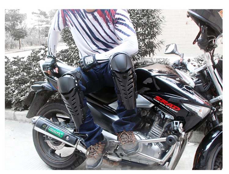 2pcs Motorcycle Adjustable Knee Pads for Protection Function and Drop-proof Riding