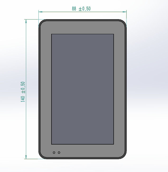 Intercom Touch Panel 5 Inch Wall Mount Android 7 OS Rooted Industrial Customized Tablet PC