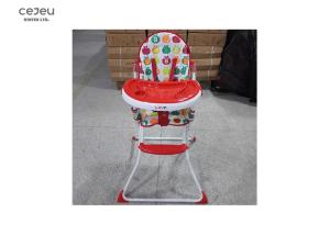 Quality 120*18*81cm Baby Feeding High Chair 47*28mm Double Tray 5KG wholesale