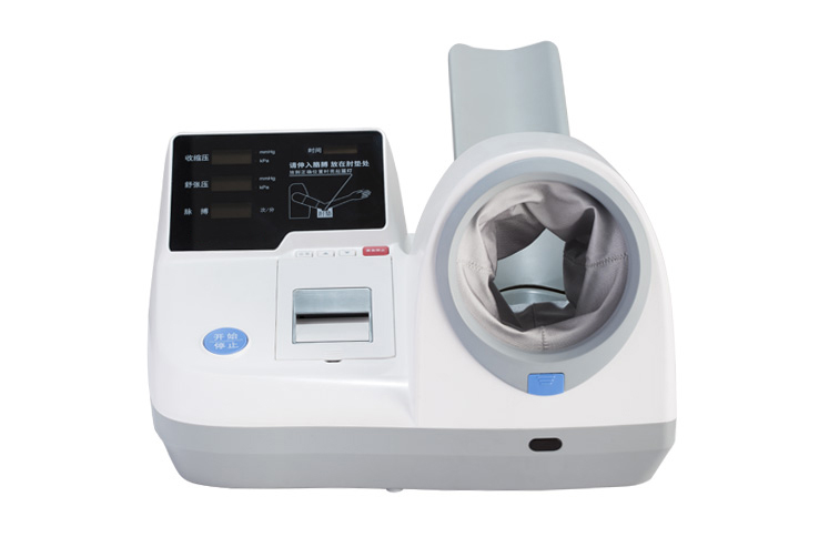 7.0 inch LED LCD ce iso arm smart full automatic blood pressure monitor machine for hospital