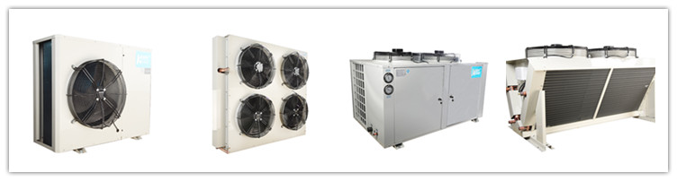 V Type Air Cooled Cold Room Condenser Evaporator For Cold Storage