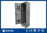 ET6060217A-42U Outdoor Communication Cabinet 19 Inch Cabinet With Fan Double