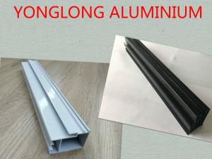 Quality T5 / T6 Powder Coated Aluminium For Window / Door Square Shape wholesale
