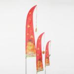 Fall Harvest Garden Flag hummingbird cat scarecrow