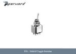 Aviation Parts 5646A9 Miniature Toggle Switch Current Rating 6 A