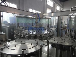 Quality Pulp Juice Filling Machine / Mirinda Soft Drinks Automatic Liquid Filling Machine wholesale