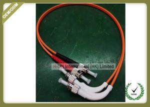 Quality NEW LC SC FC ST Fiber Optic Patch Cord for 90 degree tail bend connector wholesale