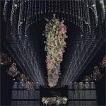 Saixin Customize Romantic Drapes Curtain Wedding Stage Backdrop for wedding