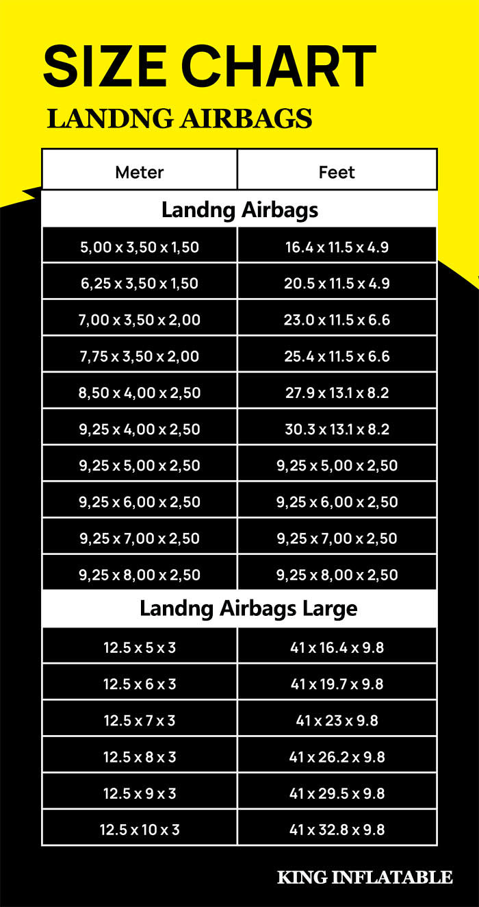 Inflatable Airbag Landing Professional Stunt Air Bag Inflatables