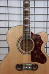 Free shipping nature color cutaway J200 acoustic guitar