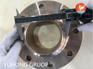 China ASTM B151 C70600 Cu-Ni 90/10 Copper Nickel Forged Flanges WN RF Flange on sale