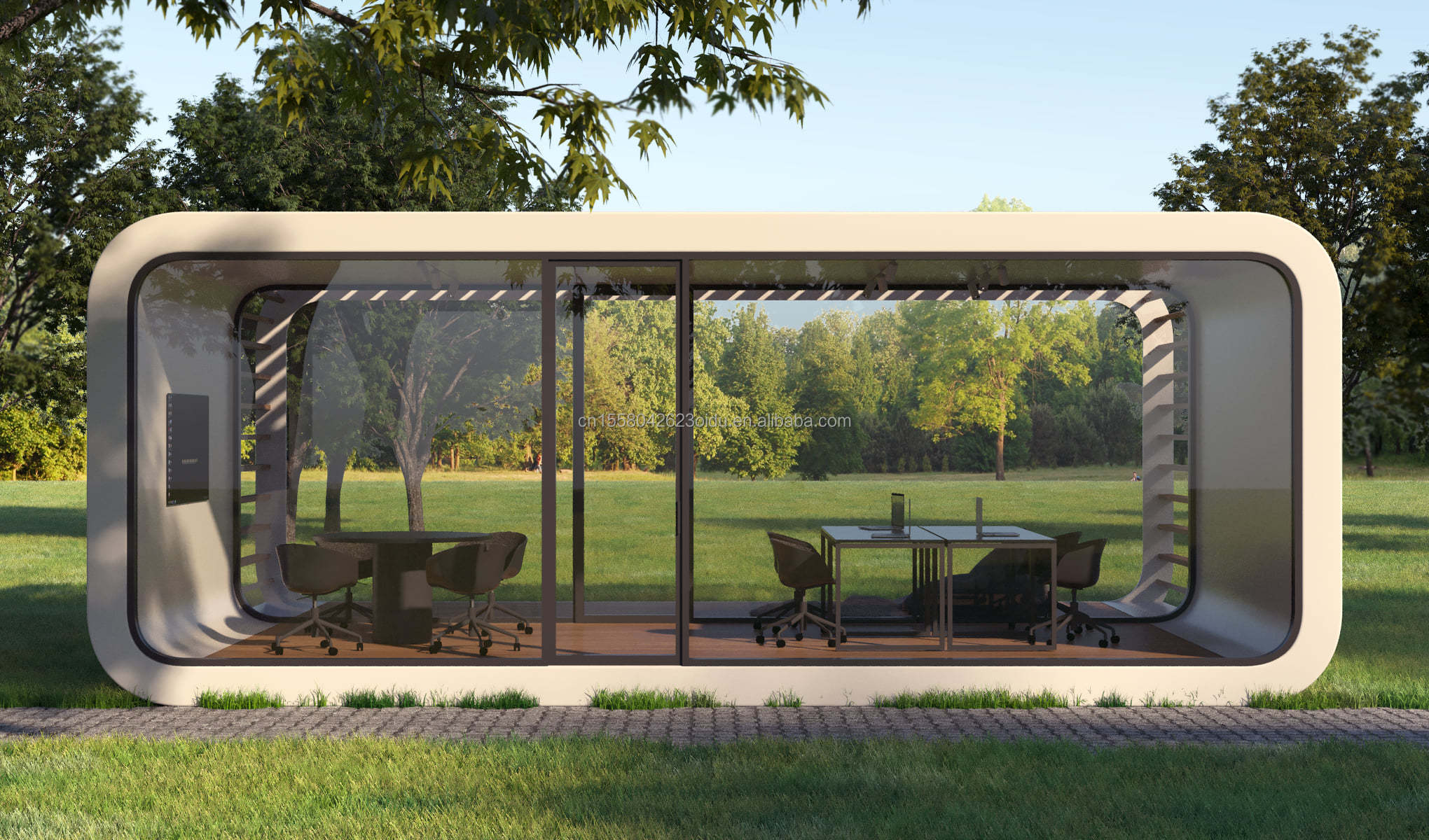 Customized Color Modern Container House Exquisite Prefabricated Movable House for Hotel from Arc Garden Housing