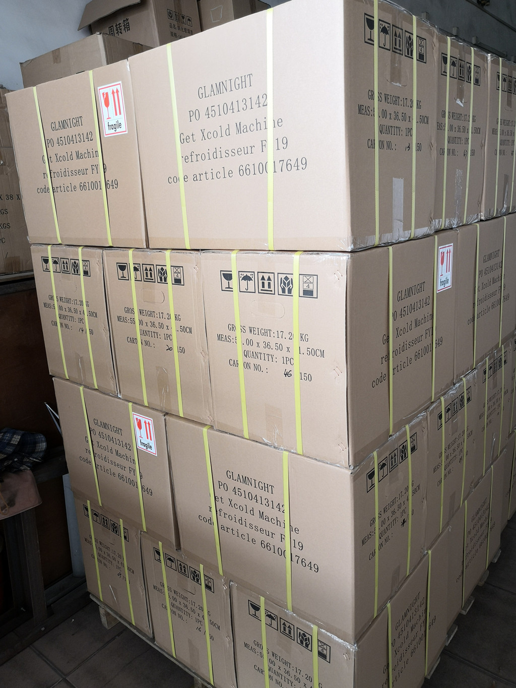 Two 0.9L Inner Tank Double Shot Chiller High Efficiency cooling system With Low Noise