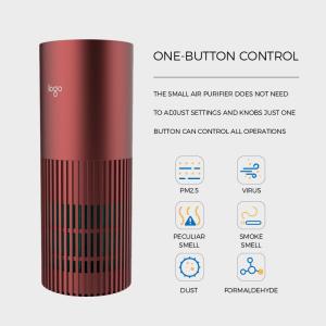 Quality Easycare UV Light HEPA Air Purifier Ionic Car Air Purifier And Dual Usb Charger wholesale