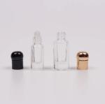Clear Roll On Bottles 3ML 6ML 12ML Glass Roller Ball Fragrance Bottle