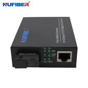 Quality Simplex 1310nm 1550nm 20km SC Fiber Media Converter wholesale