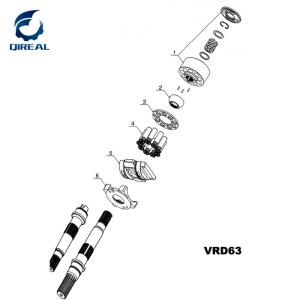 Quality VRD63 Hydraulic Piston Pump Repair Parts Kit for E120B wholesale