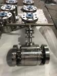 F304L Anti Static Blowout Proof Forging Type Ball Valve