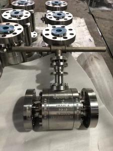 Quality F304L Anti Static Blowout Proof Forging Type Ball Valve wholesale