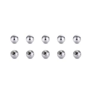 Quality Drilled Stainless Steel Ball With Hole 18mm 19mm For Body Piercing Jewelry wholesale