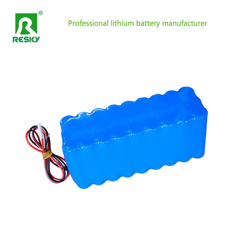 Rechargeable Electric Bike Battery 48V 8.8ah 350W E Scooter Lithium Battery Pack