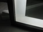 Wood Framed Bathroom Backlit Full Length Mirror With LED Concealed Light And