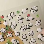 Cartoon 3d Stickers Customized Environmentally Friendly Materials Repeatedly