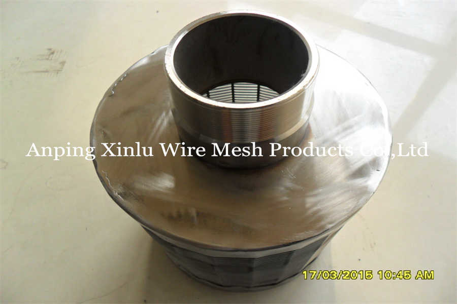 DN108mm SS304 Lateral Screen Pipe Wedge Wire Filter Distributor Tube