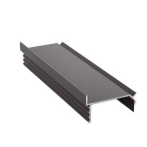 Quality T8 Curved Aluminium Extrusion 6000 Series High Glossy Powder Coated wholesale