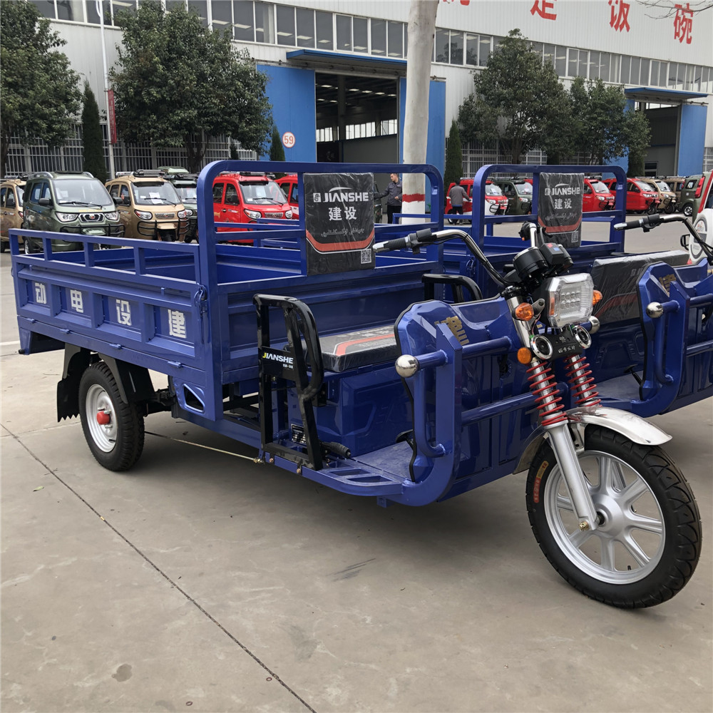 1000w 0.6 Ton Electric 3 Wheel Cargo Motorcycle