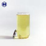 Empty Tall Plastic Soda Cans Customized Size Plastic Cylinder Jar