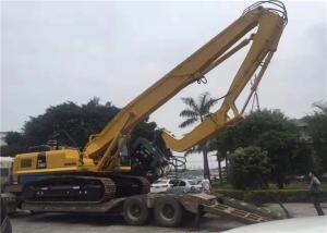 Quality Pc360 Excavator Pile Driver , Sheet Pile Vibratory Hammer Boom 3000 Rpm Frequency wholesale