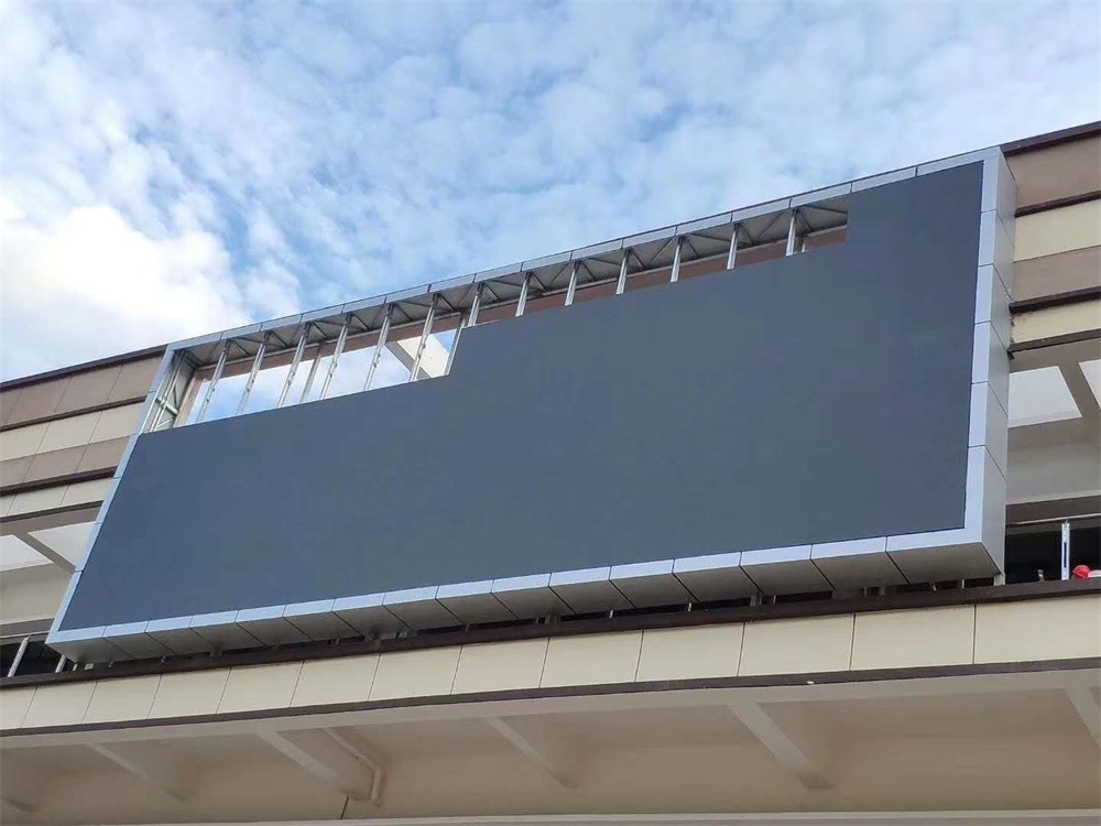 160,000 Dots/Square Meter Advertising LED Die-Casting Aluminum Screen Billboard Steel Waterproof Case