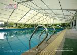 Temporary Aluminum And PVC Structure Tent For Sports Court , Swimming Pool
