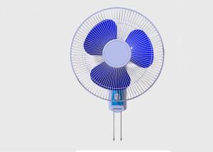 Quality Grow Room Quiet Wall Mount Fan 12 Inch 3 Speed 120 Volt Pull Cord US Standards wholesale