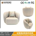 High-End Hotel Furniture, Single Modern Sofa Guangdong Foshan Source Factory