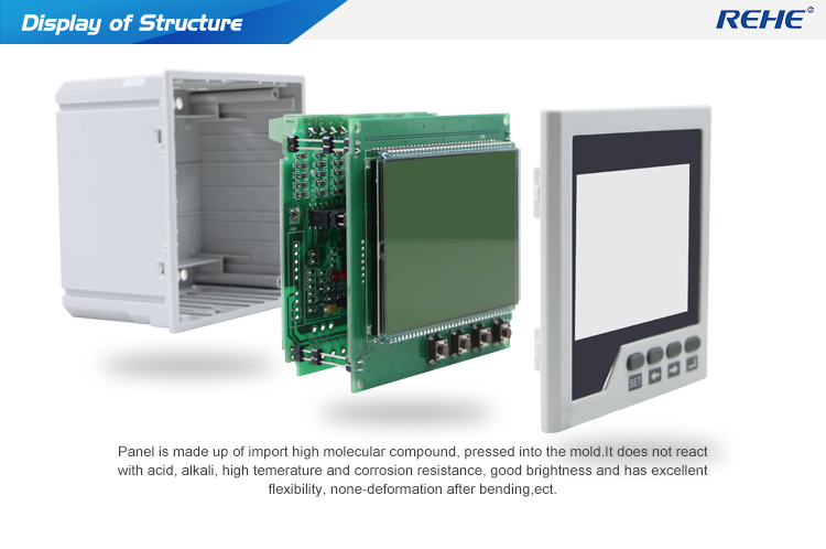 Original Factory Product Three Phase Intelligent LCD Display Multi-function Multimeters RH-3D3YS