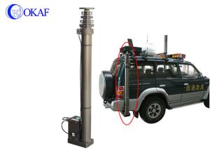 Quality DC 24V/12V Portable Telescopic Antenna Mast Vehicle Ground Mounted Camera Pole wholesale