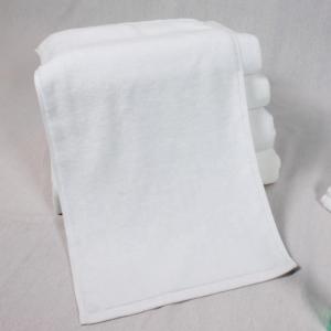 Quality Water Absorbent Hemmed Snow White Towel wholesale