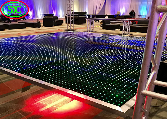 SMD3528 P3.91 P4.81 Led Stage Interactive Panel 4500cd/sqm
