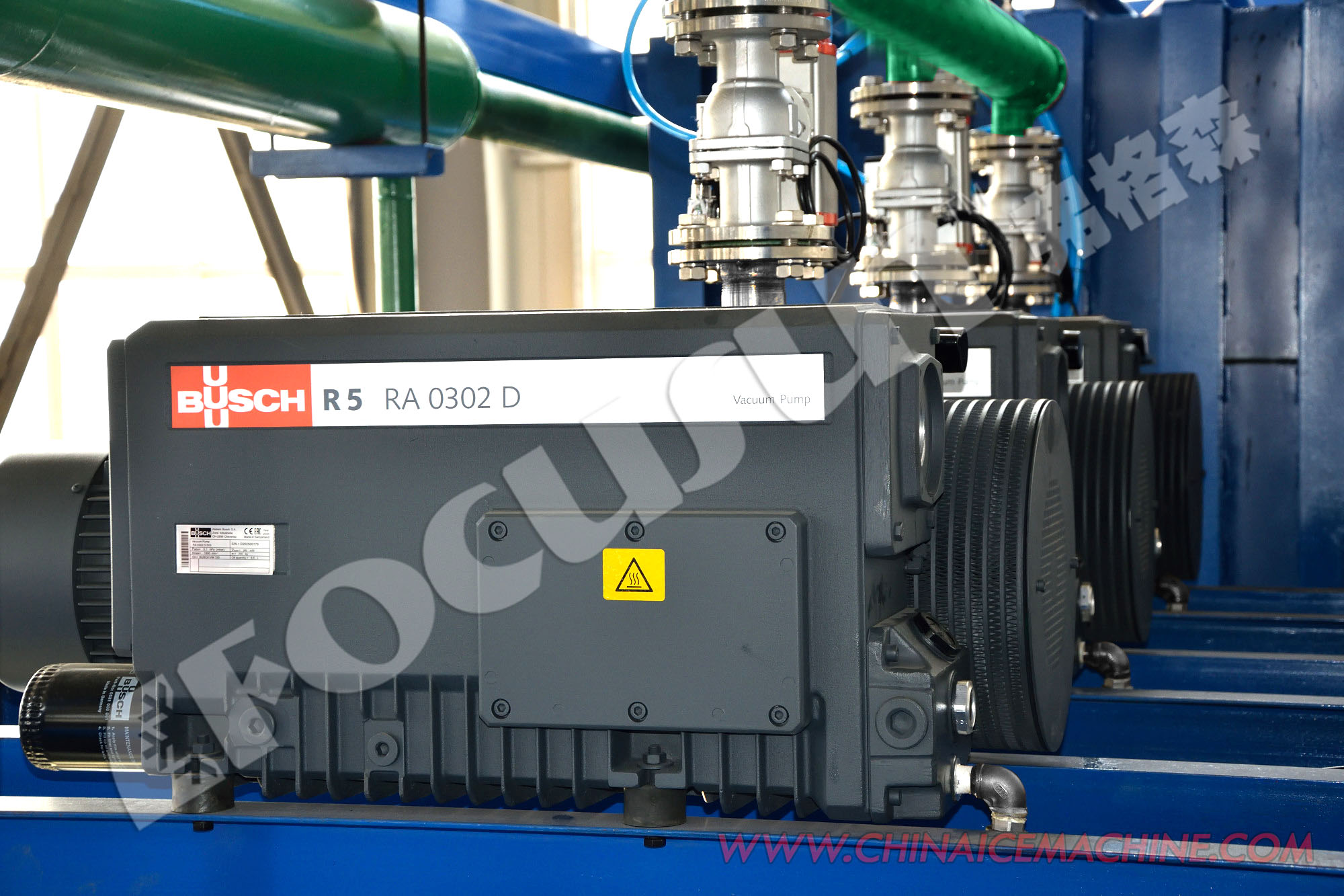 Leafy Vegetables Vacuum Cooler Bock Compressor -5C 5C Temperature Fast Cooling Machine