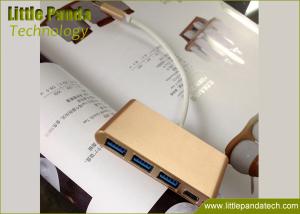 Quality Shenzhen Quality Good Price Aluminum USB Port Super Speed 3.1 USB Hub with 4 Ports wholesale