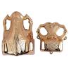 Buy cheap Gross Weight 19kg Coffin Parts With Plastic Corner / Lugs / Steel Pipe In Set from wholesalers