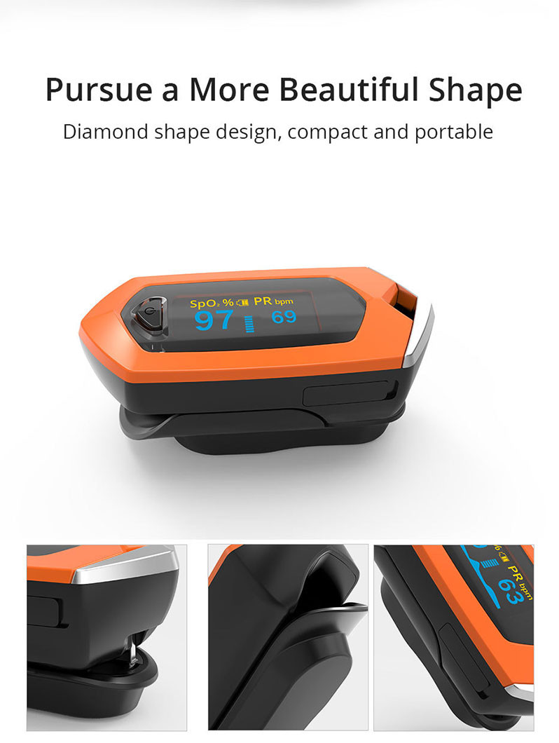 Bluetooth Medical Healthcare Equipment Fingertip Pulse Oximeter Jumper