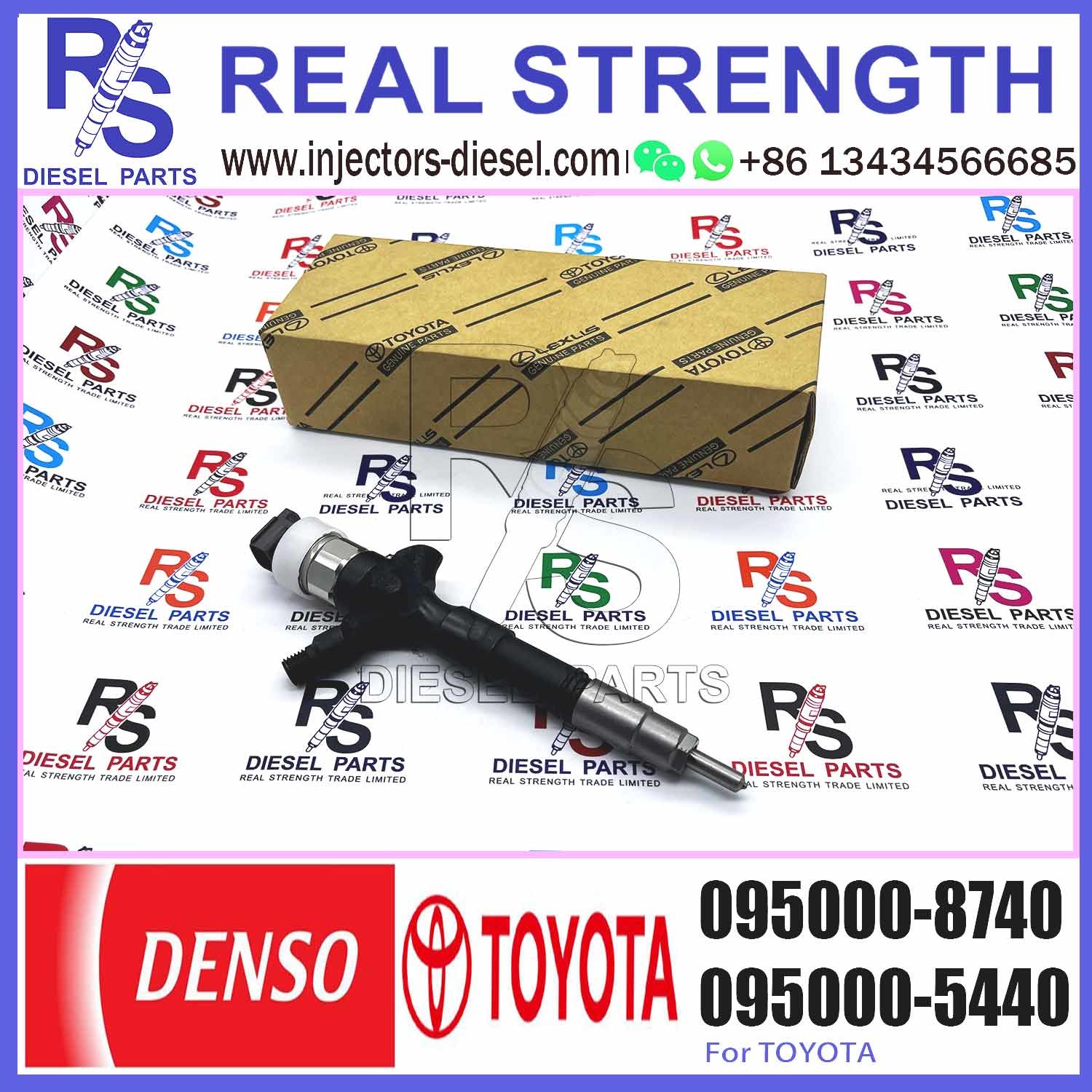 Diesel Common Rail Injector 23670-09380 23670-0L070 23670-30240 23670-09360 095000-8740