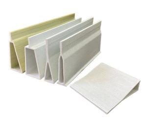Quality Trapezoid Triangle Fiberglass Beam Plastic Livestock Slats Support wholesale