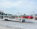 2 Floors Air Suspension Car Hauler Trailer With Security Initiative Protection