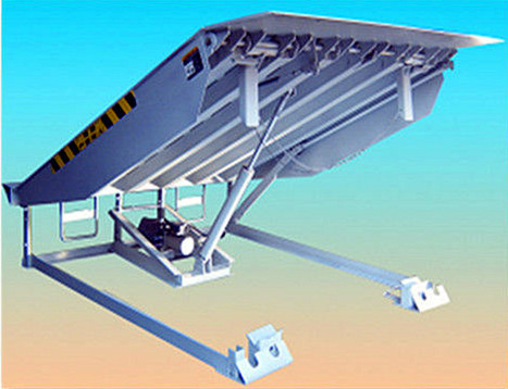 Power Push Button Control System Hydraulic Dock Leveler Three Phrase 380V